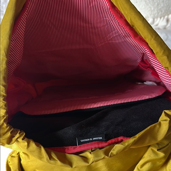 Herschel Supply Company Yellow and Brown Backpack Classic Design - Picture 5 of 8